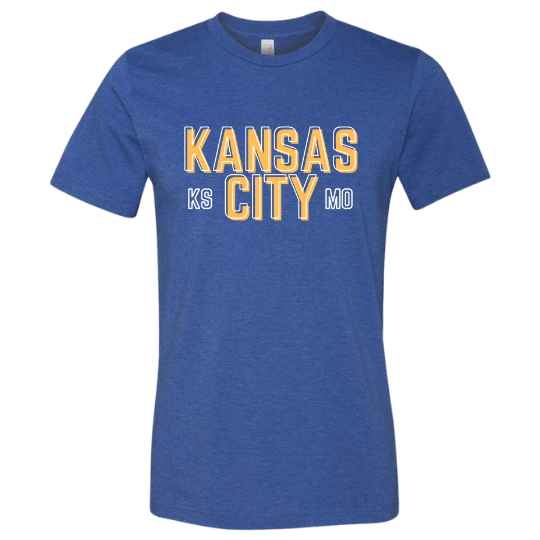 KC Bold Tee KC Royals Themed KC Handmade Goods